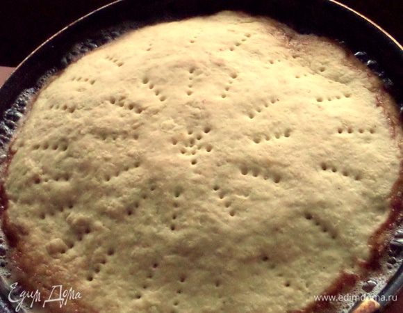 Выпекать при 190°С 25 — 30 минут. Сироп по краям будет кипеть, но потом весь впитается.