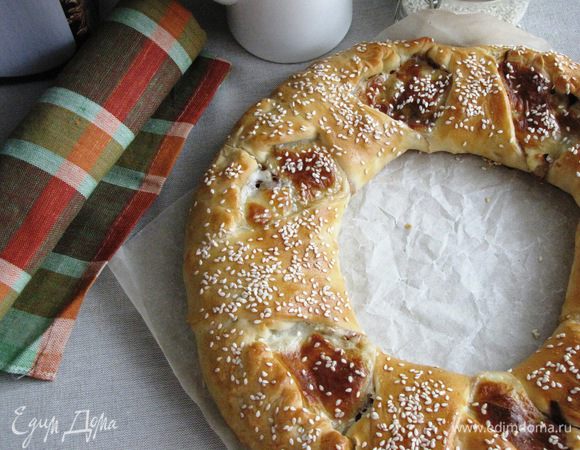 Вот такой румяный красавец получается с пылу, с жару!