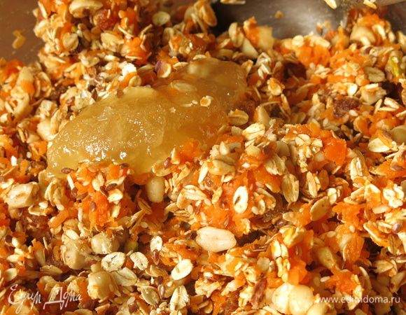 Вмешаем мед.