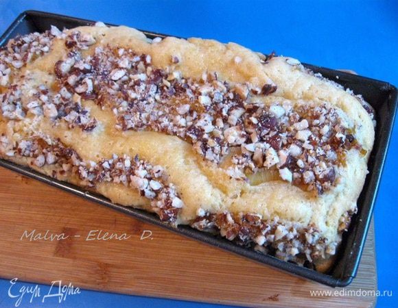 Вынуть форму из духовки. Дать  кексу полностью остыть. Вынуть из формы. 