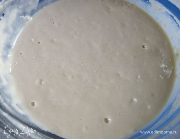   Оставить на 20 минут, пока не появятся пузырьки на поверхности.