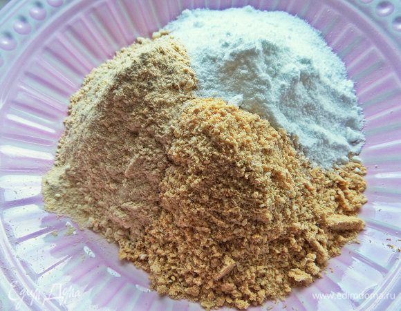 Добавим пудру.