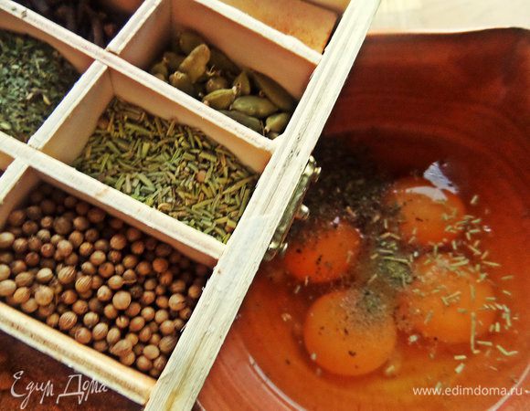 Из сундучка специй от Юлии Высоцкой, тоже подарок.