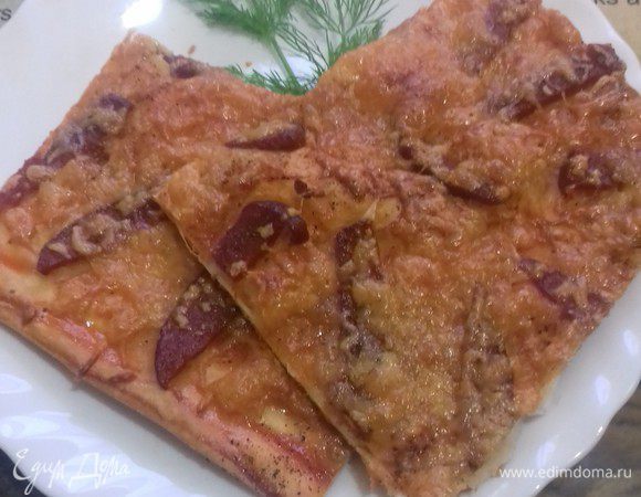 Через 12 минут получилась такая вкуснота.