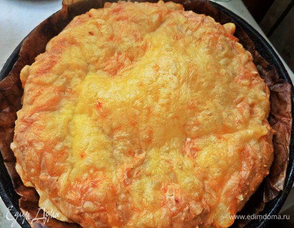 Запекаем в разогретой до 180°С духовке 20 — 25 минут.