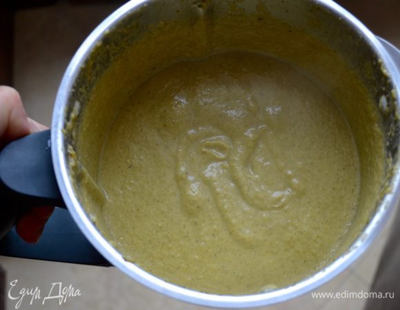 Прогреть суп и подавать.