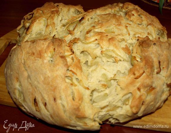 Готовый хлеб достать из духовки. Накрыть полотенцем и дать остыть.
Приятного аппетита! Guten Appetit!