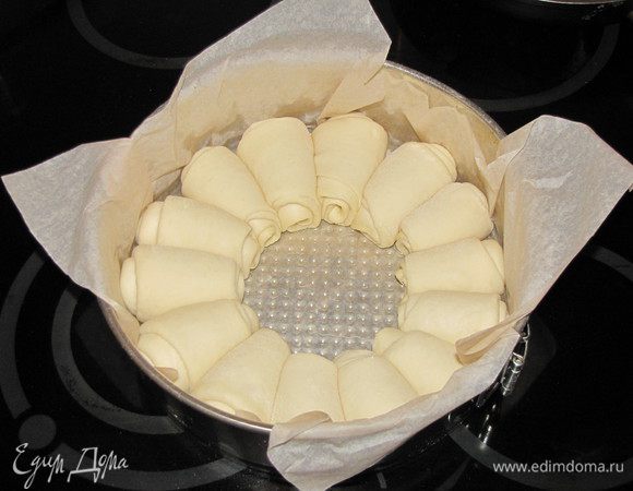 Это уже подошедшие рулетики.