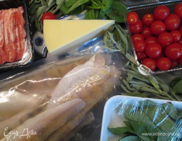 Собираем весь набор продуктов. 