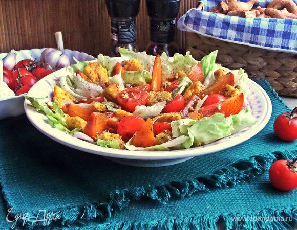 Тут же подаем. Очень сбалансированный вкус получился!