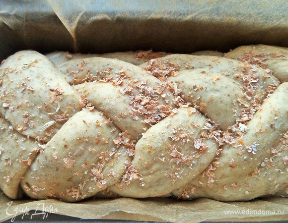 Вот тесто поднялось и готово к выпечке.