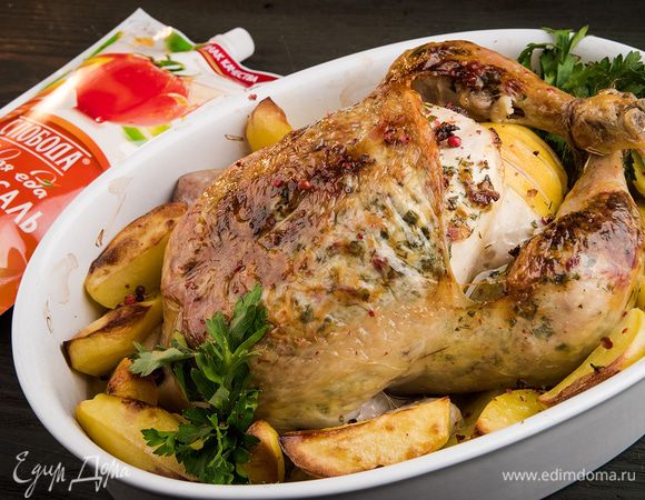 Курица с секретом готова!