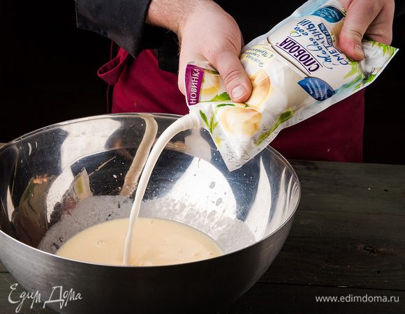 Добавить майонез Сметанный ТМ «Слобода» и все хорошо перемешать.