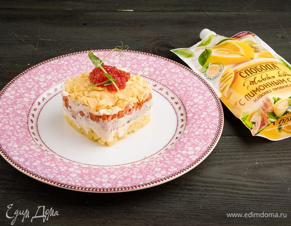 Салат к Рождеству готов!