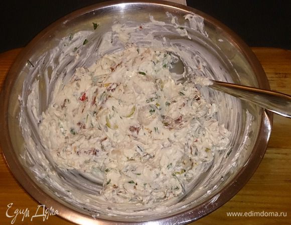 Тщательно все перемешиваем в однородную массу.