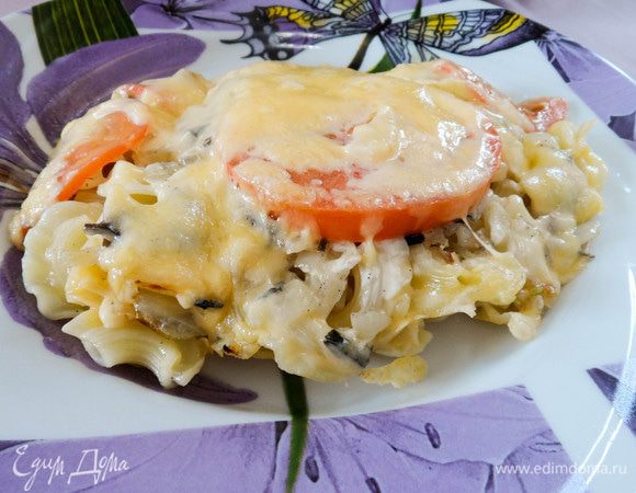 Чувствуете настоящий итальянский аромат?
Блюдо можно по желанию украсить свежей зеленью.