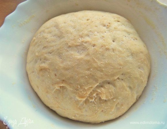 Через час тесто подошло.