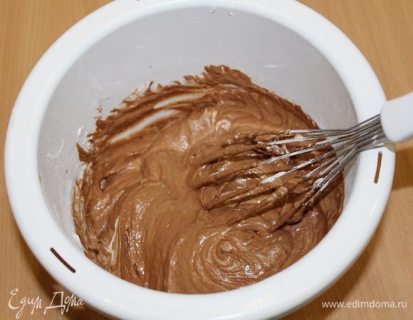 Должна получиться воздушная масса.