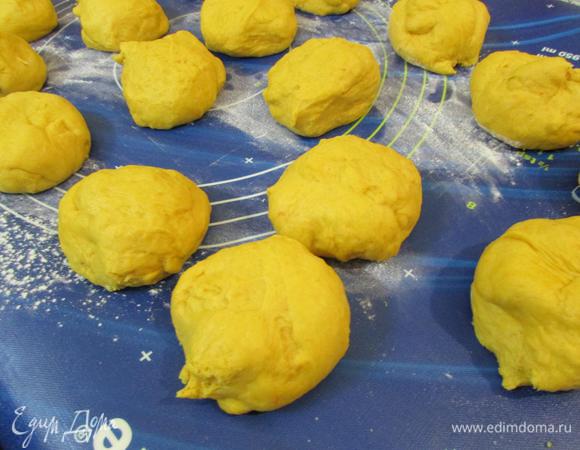 Разделить на равные кусочки (у меня по 80 г, 17 штук).