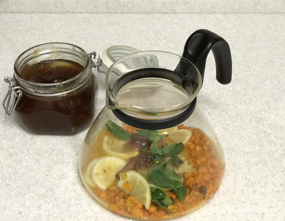 В самом конце добавить 1 ст. л. меда.