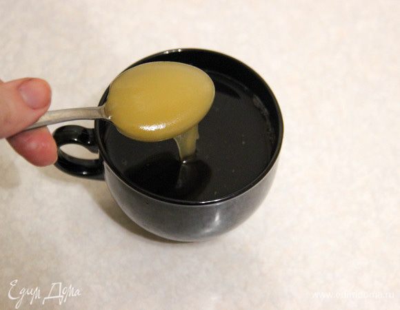 Вместо сахара — мед по вкусу.