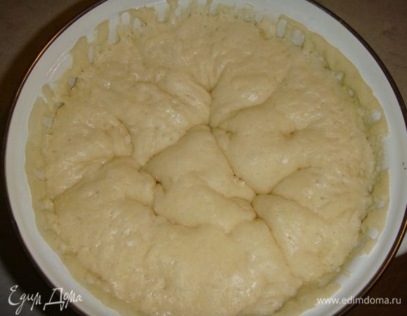 Через час тесто увеличится в объеме в 2 раза.