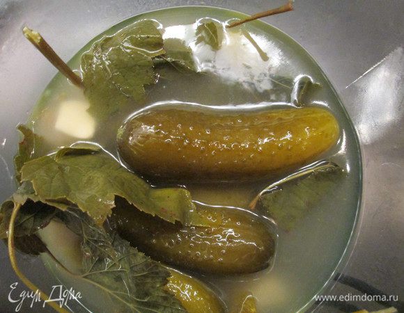 Рассол процеживаем, при необходимости, и вводим в сухую смесь.