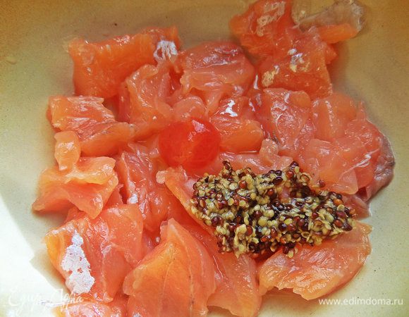 Добавить горчицу.