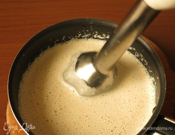 Смешиваем все, перебиваем блендером.