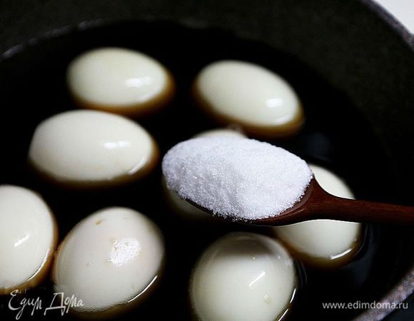 Добавить сахар.