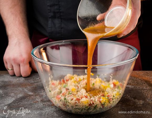 Полить табуле. 