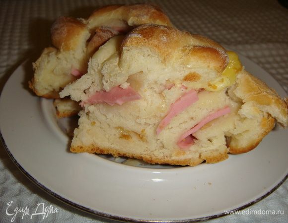 Цветочек в разрезе.