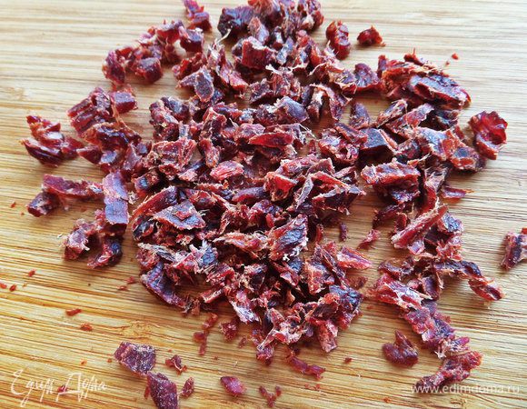 Измельчить в крошку. 