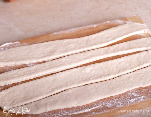 Каждый прямоугольник делим на 4 полоски.