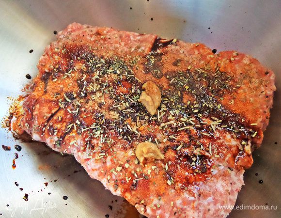 Немного горчицы.