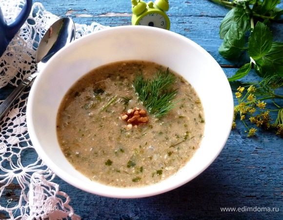 Очень вкусный суп готов! Угощайтесь! 