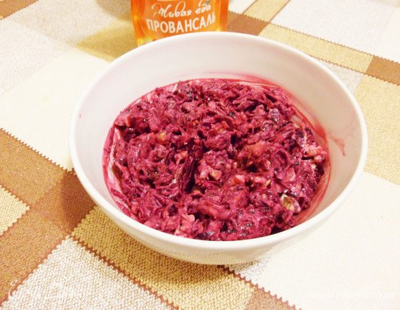 Хорошо перемешиваем. 