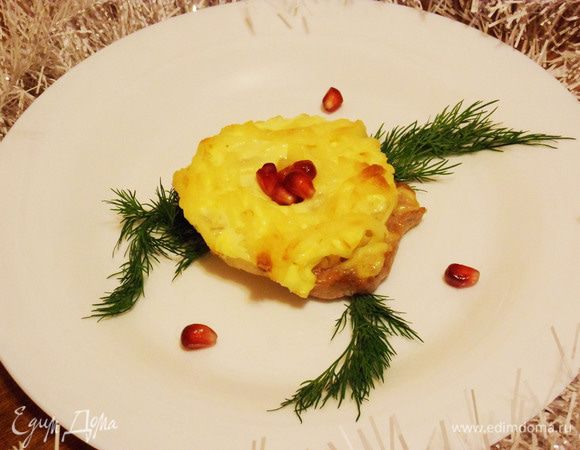 Мне нравится с гранатовыми зернами.