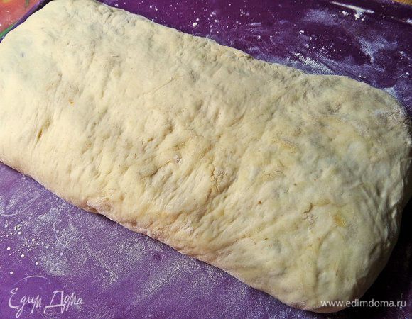 Сформировать ровный пирог.