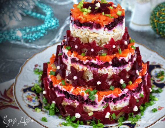 Торт-салат готов!