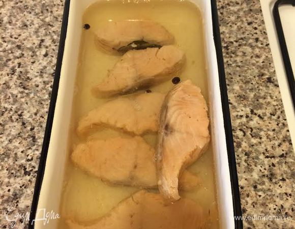 И залить маринадом. Отправить в холодильник.