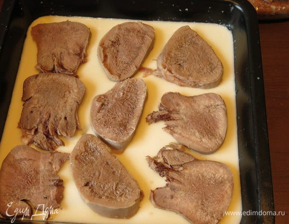 Выкладываем кусочки языка.