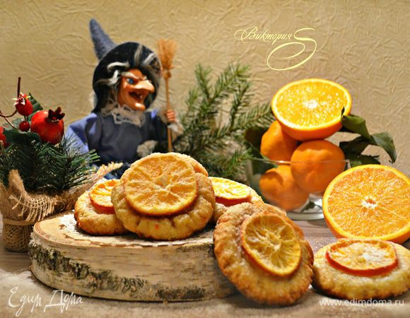 Готовое печенье остудите, посыпьте сахарной пудрой и угощайтесь. Приятного вам чаепития!