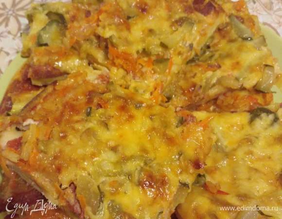 Выпекаем при 200°С, 25 — 30 мин.