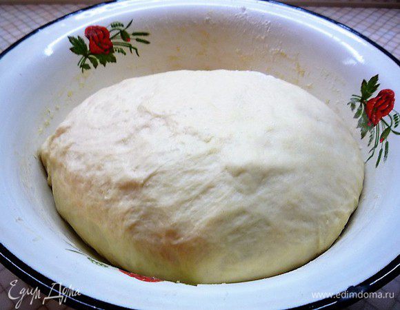 Наше тесто подошло. 