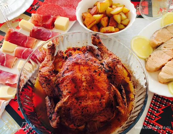 Достать блюдо из духовки. Дать постоять 10 минут и можно подавать. Приятного аппетита!