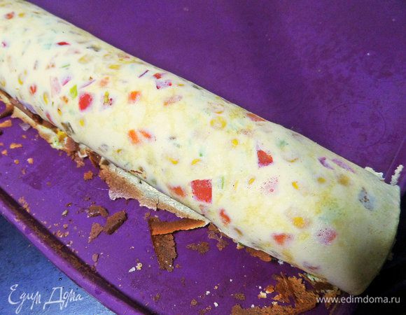 И так до конца. Сухие краешки убрала.