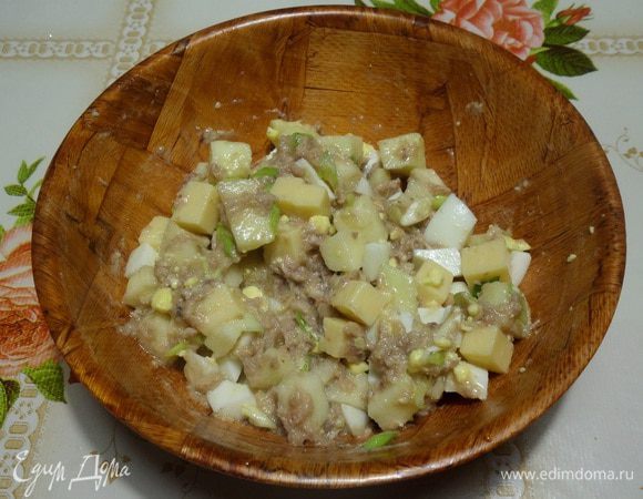 Аккуратно перемешиваем. 