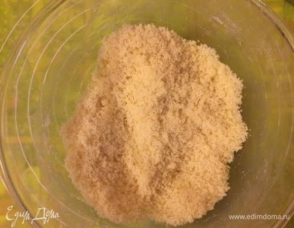 Должна получится вот такая, мелкая крошка.