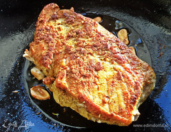 Обжарить со всех сторон.